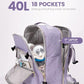 40L Travel Backpack Flight Approved Carry on Backpack