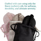 Mulberry Soft Silk Eye Mask for Sleeping with Ear Plugs & Luxury Bag