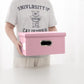 Collapsible Storage Box with Lid [1