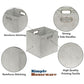 13 Inch Foldable Cube Storage Bins with Handles (3 Count)