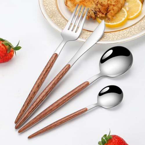 16 PCS Silverware Set for 4 (16 Count)