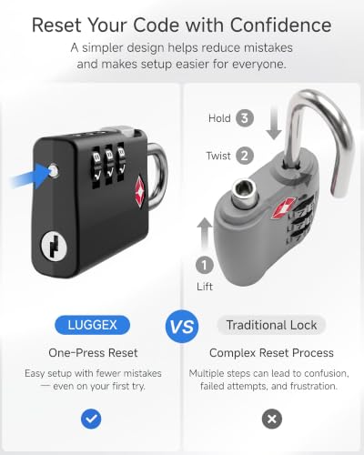 TSA Locks for Luggage (2 Count)