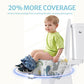 20 Pcs Toilet Seat Covers Disposable for Toddlers & Adults
