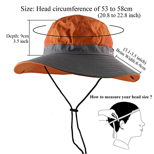 Women's Ponytail Safari Sun Hat