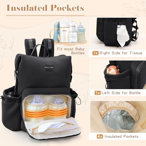 Diaper Bag Backpack Baby Bag Neoprene Bag Neoprene Backpack
