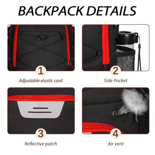 Basketball Backpack with Ball Compartment