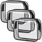 Clear Makeup Bag for Travel (3 Count)