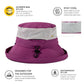UVCoolix UPF 50+ Wide Brim Ponytail Sun Hat
