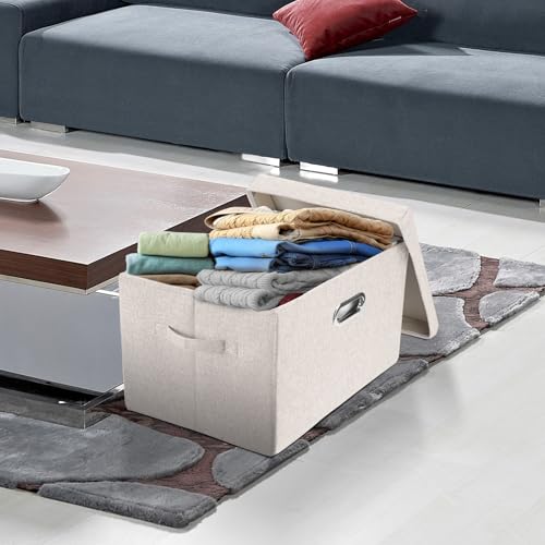 Collapsible Storage Bins With Lids (2 Count)