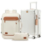20in Carry On Luggage with Cup Holder and USB Port (3 Count)