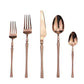 Copper Silverware Set