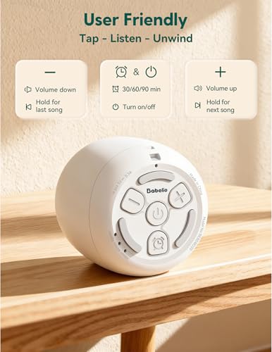 Pocket Mini Pro White Noise Sound Machine for Travel