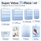 11 Set Compression Packing Cubes Garment Bags for Travel Essentials (11 Count)