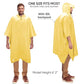 Hooded Rain Poncho for Adults