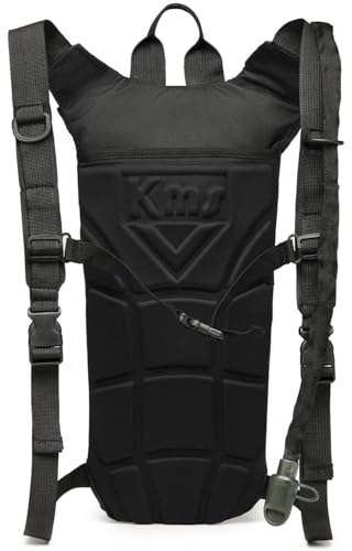 Running Hydration Vest Pack Tactical 3L Water Bladder Backpack Bag for Cycling Marathon Hiking Daypack Men & Women