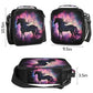 Rainbow Galaxy Animal Unicorn Lunch Bag Box for Kids Boys Girls Insulated Lunch Tote Bag with Adjustable Shoulder Strap Reusable Waterproof Thermal Cooler Bag for School Work Picnic Women Men (Z08:Rainbow Galaxy Animal Unicorn)