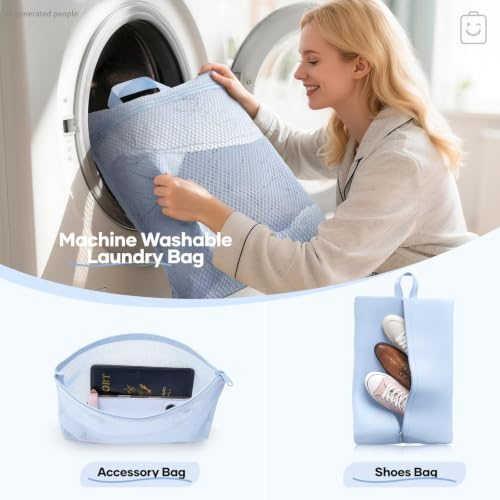 11 Set Compression Packing Cubes Garment Bags for Travel Essentials (11 Count)