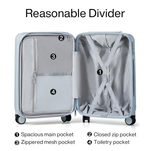 Expandable Hard Shell Luggage Sets (3 Count)