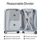 29 Inch Expandable Large Checked Luggage with 8 Spinner Wheels