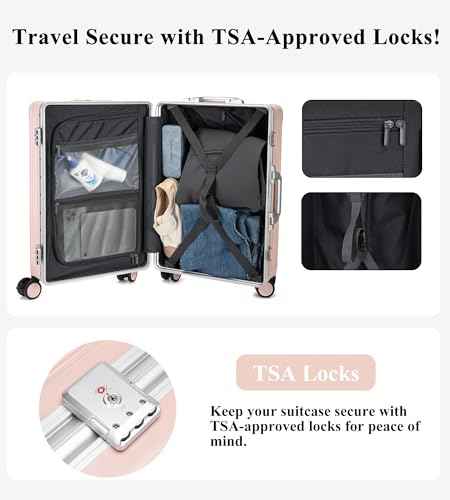 PC Hardside Carry On Luggage
