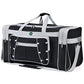 Travel Duffle Bags for Men 26" Black Weekender Over Night Carry On Bag