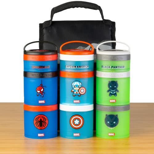 Marvel Stackable Snack Containers for Babies