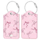 Luggage Tags Privacy Cover ID Label for Travel Bag Suitcase (2 Count)