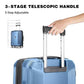 2 Piece Hardshell Suitcases Set 20