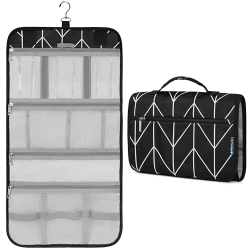 Hanging Toiletry Bag Travel Organizer for Women Men