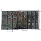 Travel Jewelry Roll Bag Portable Organizer Pouch With Grids&PVC Cover Storage Bags for Necklace