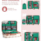 6 PCS Set Compression Packing Cubes for Travel (6 Count)