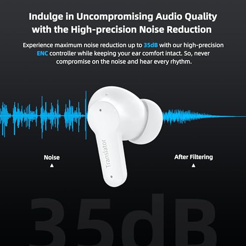 M3 Offline AI Translator Earbuds Support 144 Languages & Accents Translation Two