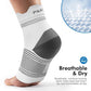 6 Pairs Compression Socks with Arch Support for Plantar Fasciitis (6 Count)