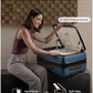 Checked Top Opening Suitcase