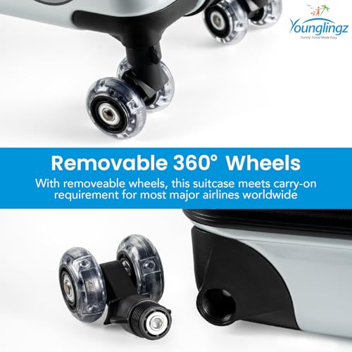 LIL FLYER GO Version 2 Ride On Suitcase for Kids