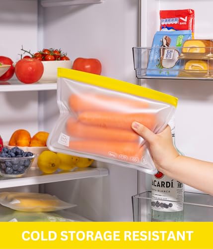 12 Pack Variety Reusable Food Storage Bags (12 Count)