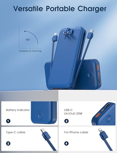 Portable Charger 10000mAh Fast Charging w