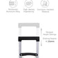 28 Inch All Aluminum Checked in Luggage with Leather Handle