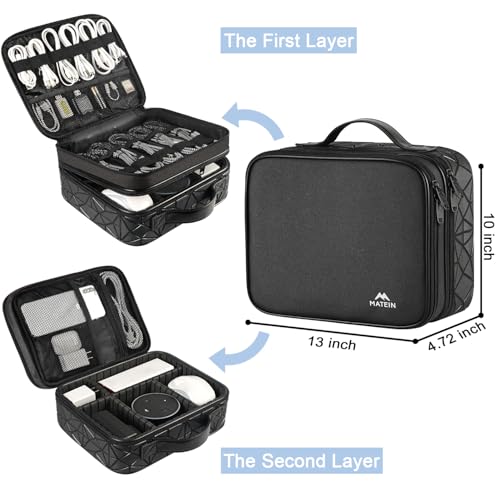Cord Organizer Case with Adjustable Divider