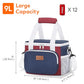 Medium Lunch Bag (White & Red & Blue / Medium(9L))