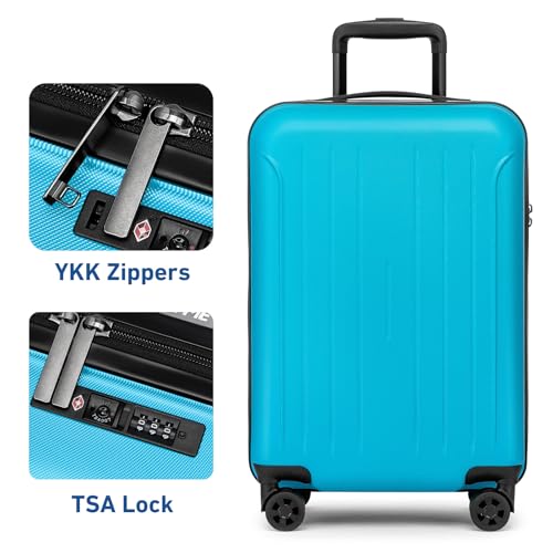 Carry on luggage 22x14x9 Airline Approved Suitcase