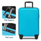 Luggage Sets 2 Piece Hardshell Suitcase (2 Count)