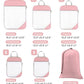 Compression Packing Cubes for Travel (6 Count)