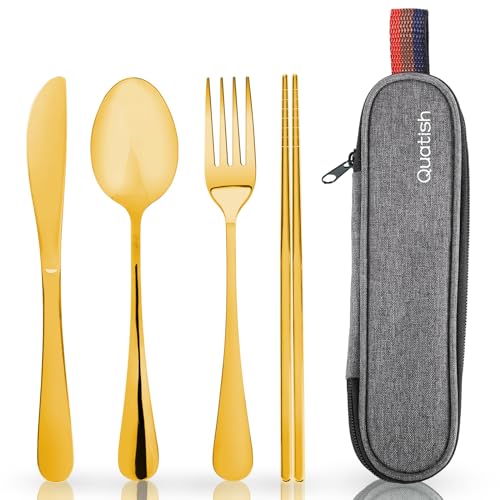 Travel Utensils with Case (5 Count)