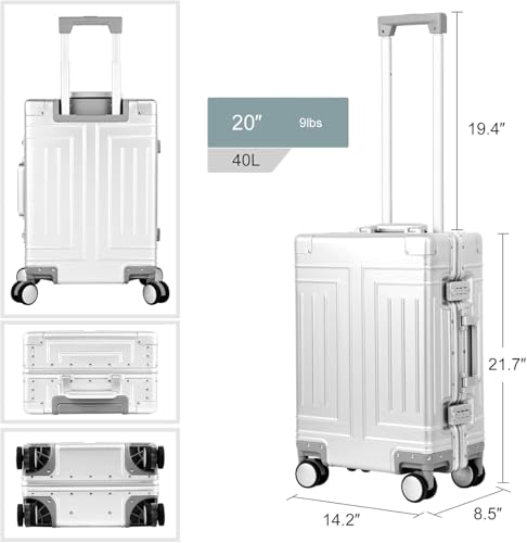 All Aluminum Luggage 20