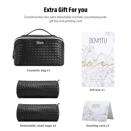 Travel Makeup Bag Cosmetic Bags for Women