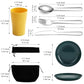 Camping Cutlery Set 10 Piece