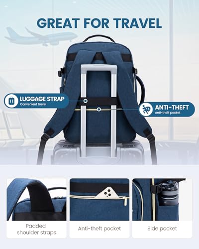 40L Travel Backpack Flight Approved Carry on Backpack