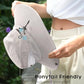 Womens Sun Hat with Ponytail Hole Beach Hiking Summer Wide Brim UPF 50+ Outdoor Protection Foldable Bucket Hat Light Grey