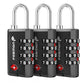 TSA Approved Cable Luggage Locks (3 Count)